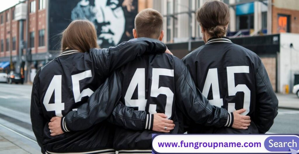 Classic trio group names representing timeless unity and strength between three friends