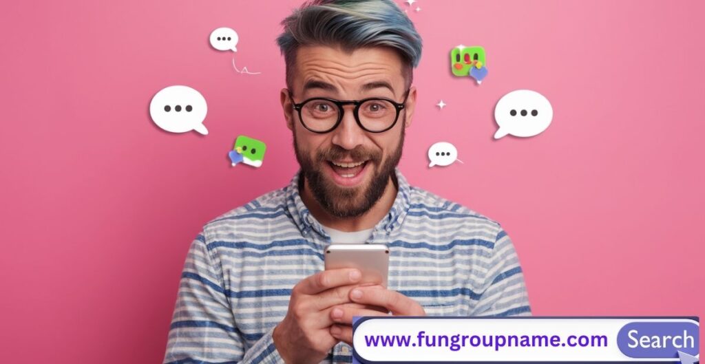 Funny geek and nerd humor group chat names – best tech, gaming, and science-themed chat names for nerds.
