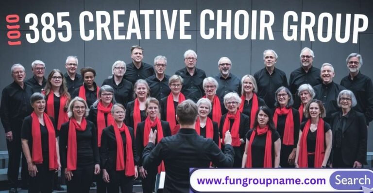 385 Creative Choir Group Names