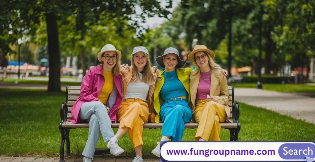 Classic and timeless group names for 4 friends featuring Fantastic Four, Quad Squad, Four Musketeers, and Dream Team squad name ideas