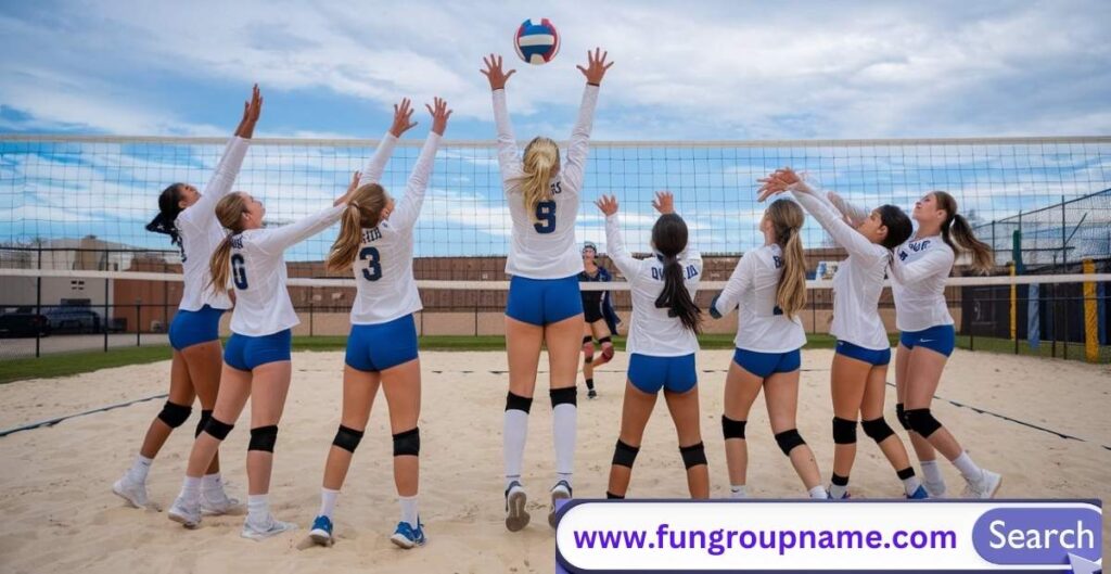 Creative and clever volleyball team name ideas for fun, competitive, and standout teams, perfect for league branding and team inspiration.