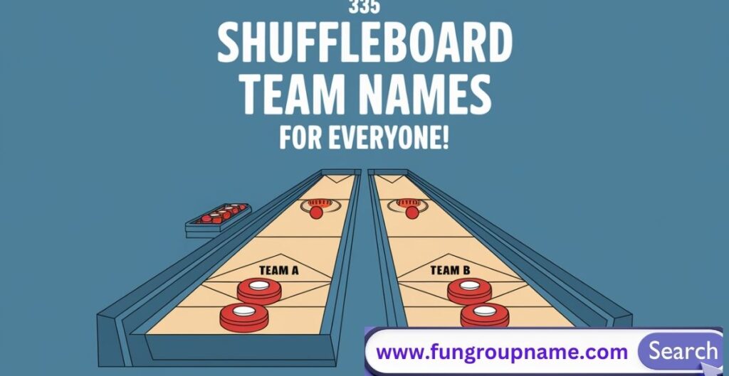 Creative and funny shuffleboard team name ideas for players of all levels, from casual to competitive teams.