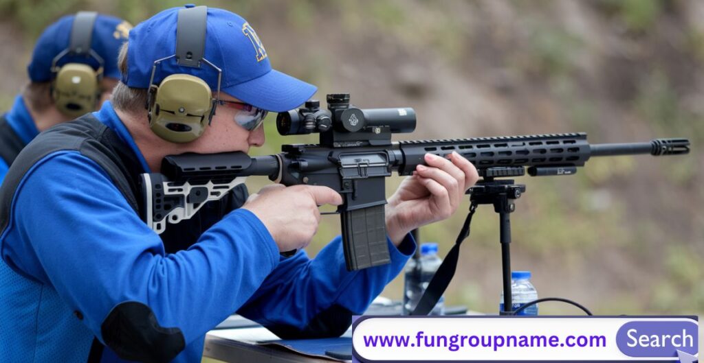Rifle team names inspiration - creative and funny ideas for competitive shooting groups, gun clubs, air rifle teams, and marksmen squads