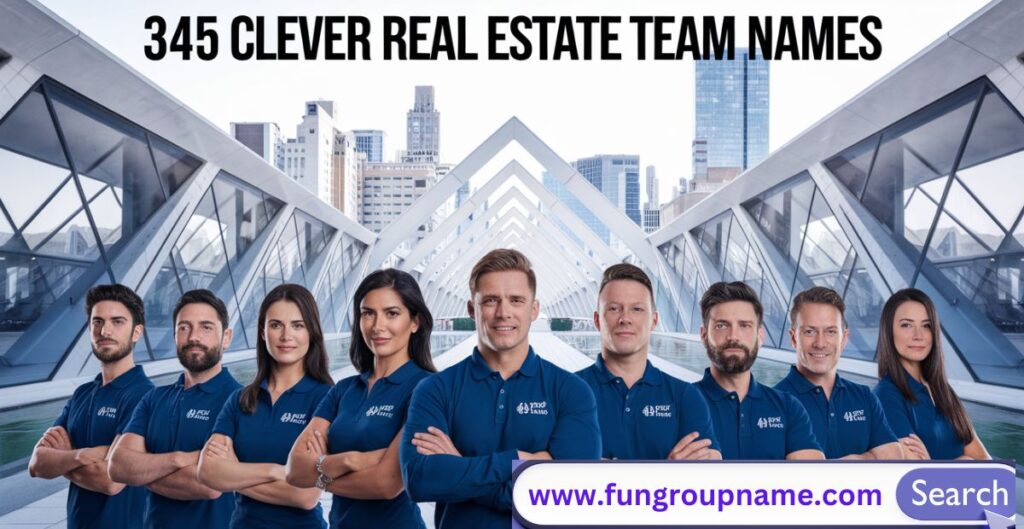 Clever and catchy real estate team name ideas for agents, brokerages, and realtors