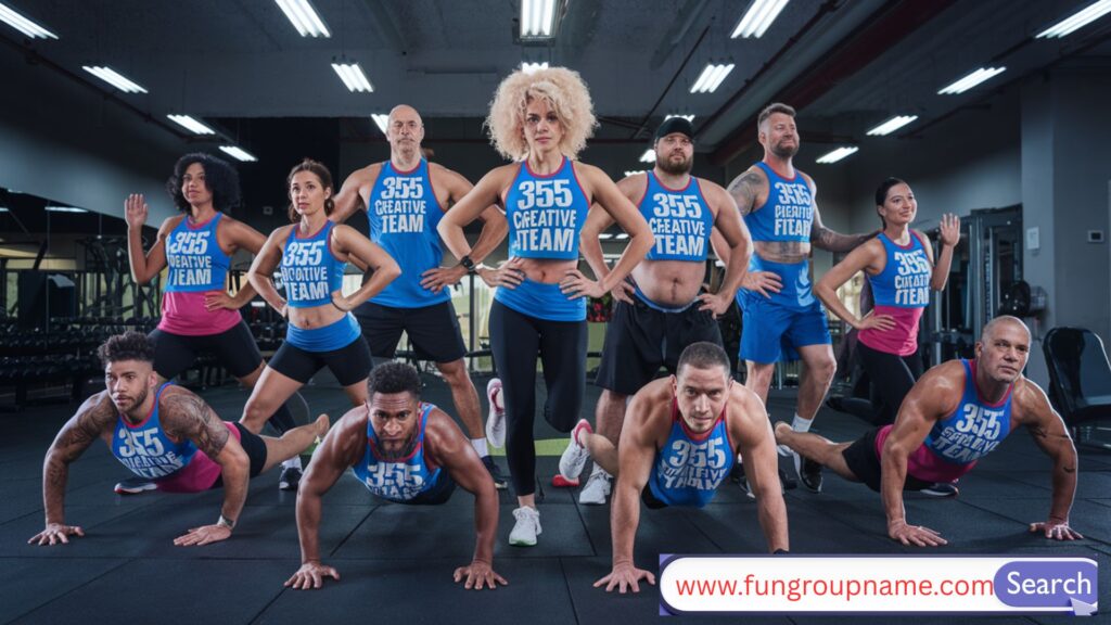 Creative fitness team name ideas for workout groups, CrossFit, yoga, and gym squads