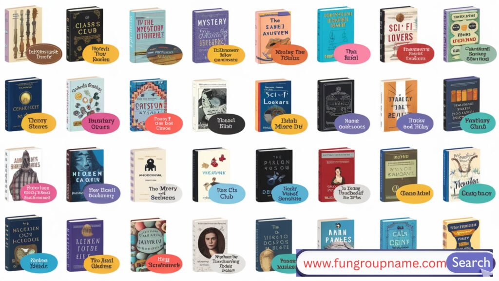 Classic and literary book club name ideas for readers, literature lovers, and bookworms

