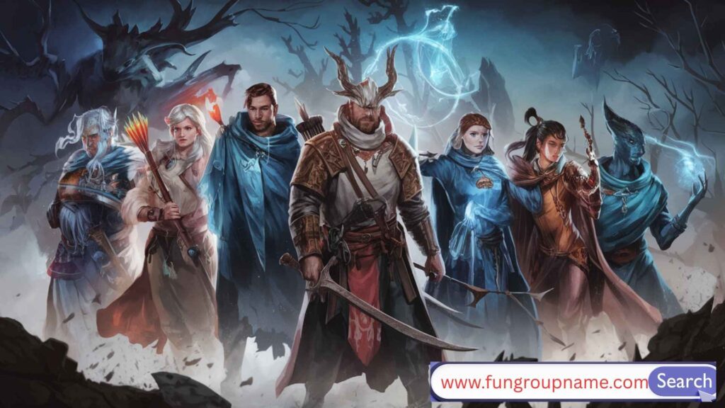 Famous DnD group names inspired by iconic Dungeons and Dragons parties and campaigns