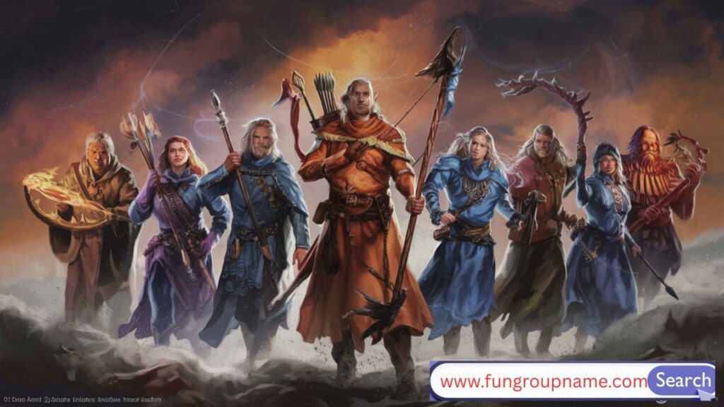 Funny DnD group names list with hilarious and pun-filled party name ideas for Dungeons & Dragons campaigns