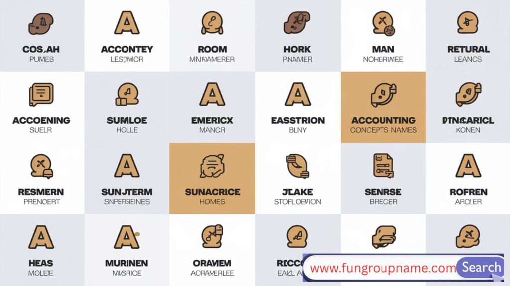 “Professional and corporate team name ideas for accountants, finance firms, and business groups”


