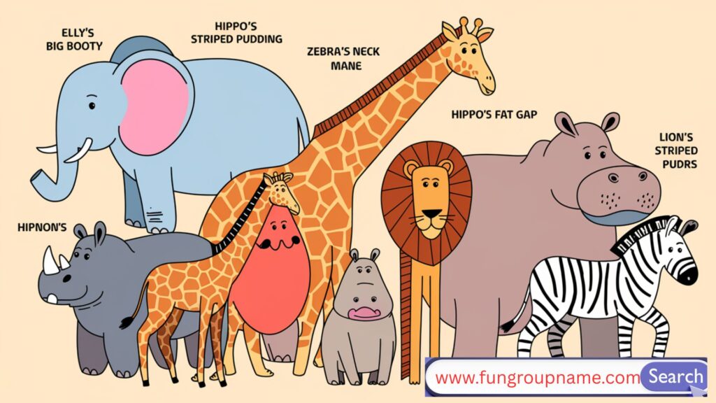 Funny group names using puns and wordplay – creative ideas that make people laugh

