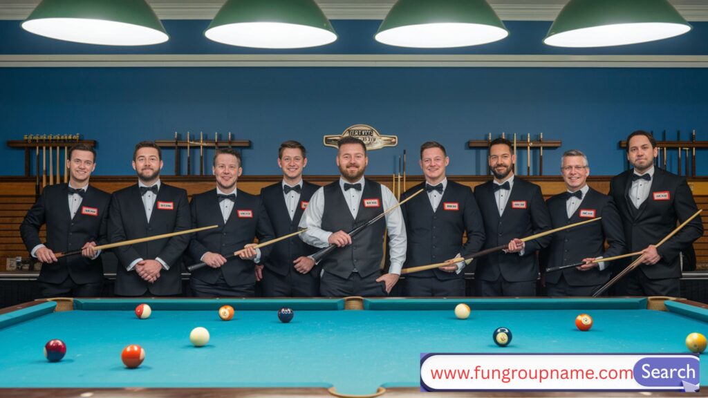 Fun and casual pool team names list for friendly billiards leagues and social cue sports

