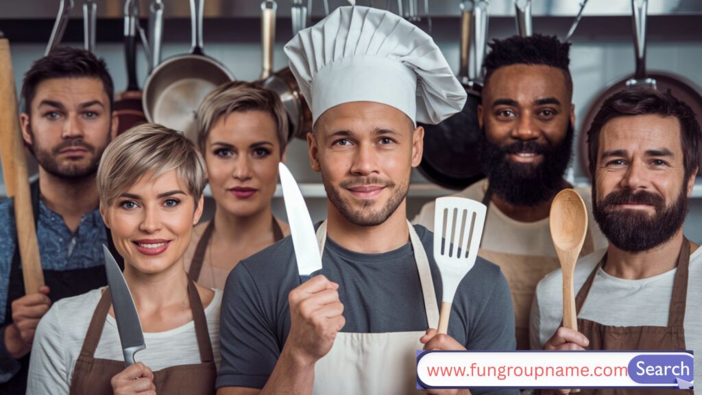 Creative and fun cooking club names for foodie groups, culinary teams, and kitchen communities.
