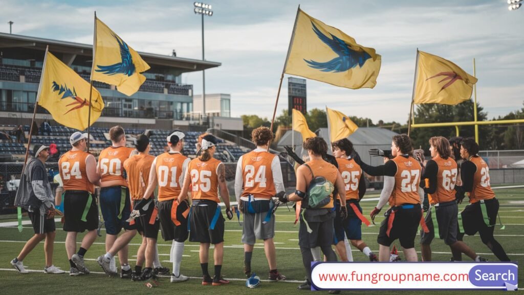 Funny flag football team name ideas – hilarious and clever group names for game day fun