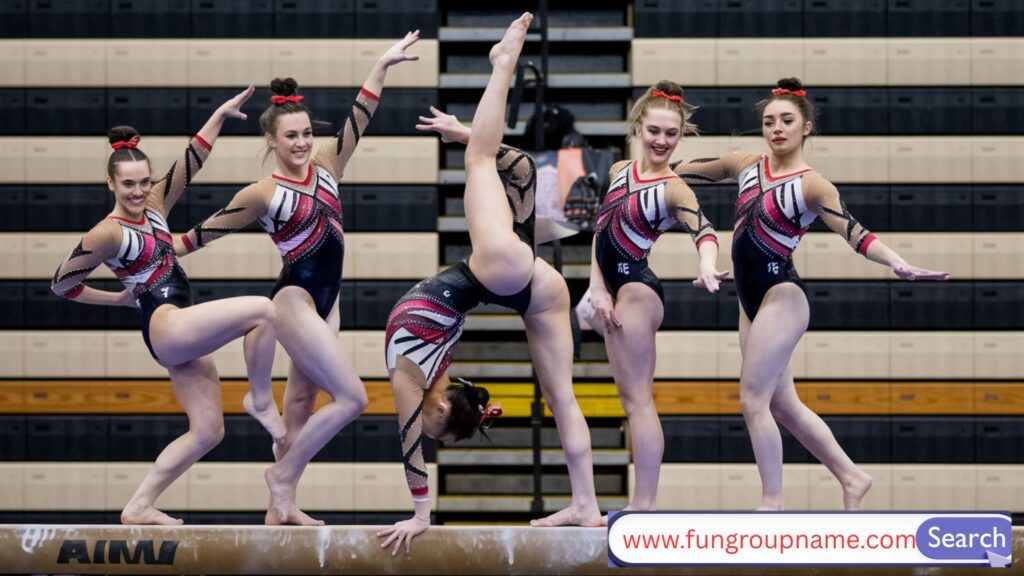 Inspirational gymnastics team names for motivation, strength, and team spirit in sports competitions.

