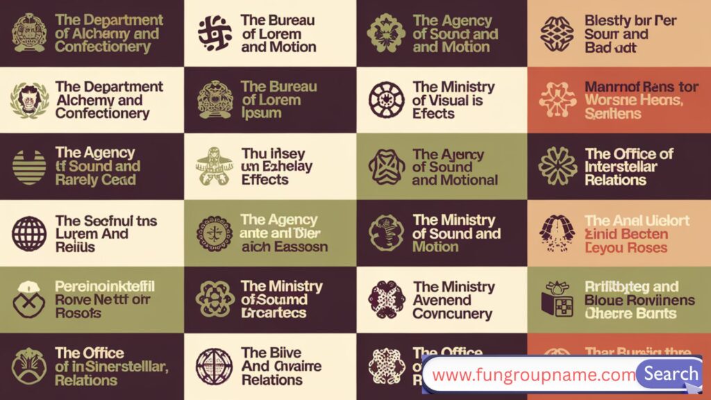 Creative and professional judicial group names for courts, legal teams, and justice organizations.


