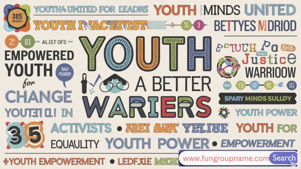Youth group working together on community service project, promoting unity, leadership, and social impact.