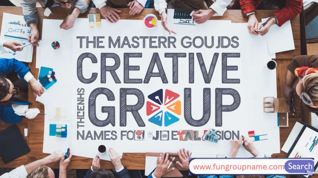 Creative art and music group names ideas – unique, catchy, and trendy names for bands, clubs, and creative teams.
